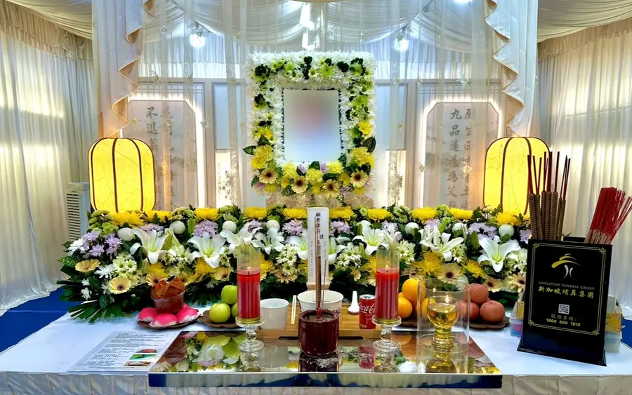 Buddhist funeral service in Singapore